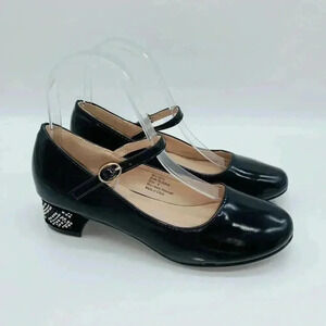 ❤️2/$30❤️Host Picks❤️Nanette Lepore Black Girls Mary Jane Embellished Heels US 3